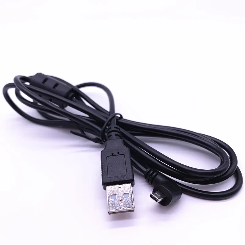 USB штекер к проводу 8-контактный левый Угловой 90 стандартный кабель для передачи данных для камеры Nikon COOLPIX P300 P500 S8100 S80 P7000 S1100pj