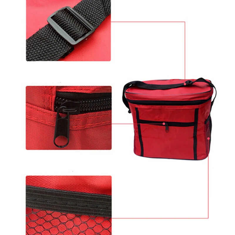 Портативный Необходимости Теплоизолирующего Tote Обед Сумка Сумка-Холодильник