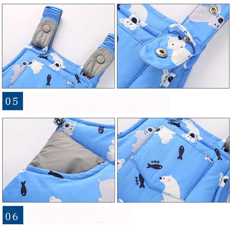 Зимний комплект одежды для девочек nyrfz темно пуховое пальто с капюшоном и