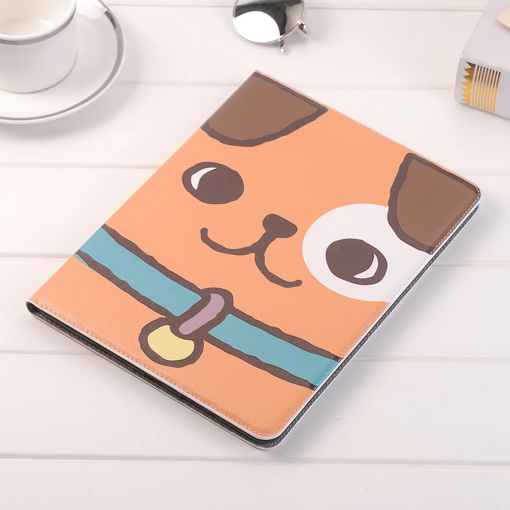 С рисунками животных из мультфильмов кожаный чехол для Apple iPad Pro 12,9 A1584 A1652 A1670 A1671 карандашница умная долговечная Funda