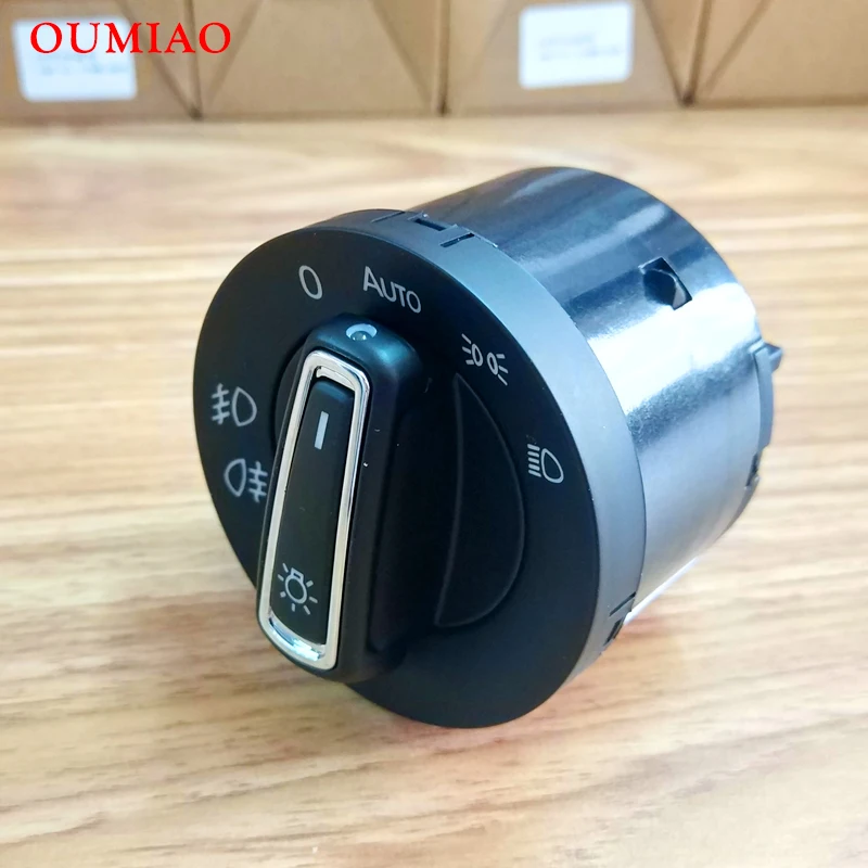

New Version Headlight Switch Built-in Auto Light Sensor For VW Golf 6 MK5 MK6 Jetta 5 MK5 Tiguan Passat B6 Touran