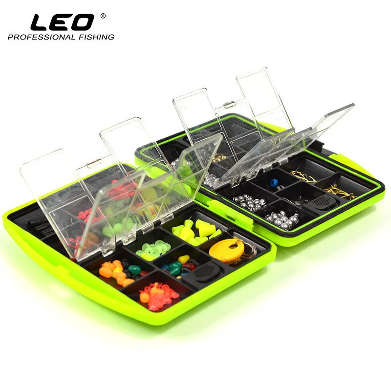 100 шт./кор. полный набор рыболовных аксессуаров для карпа коробка рыболовные