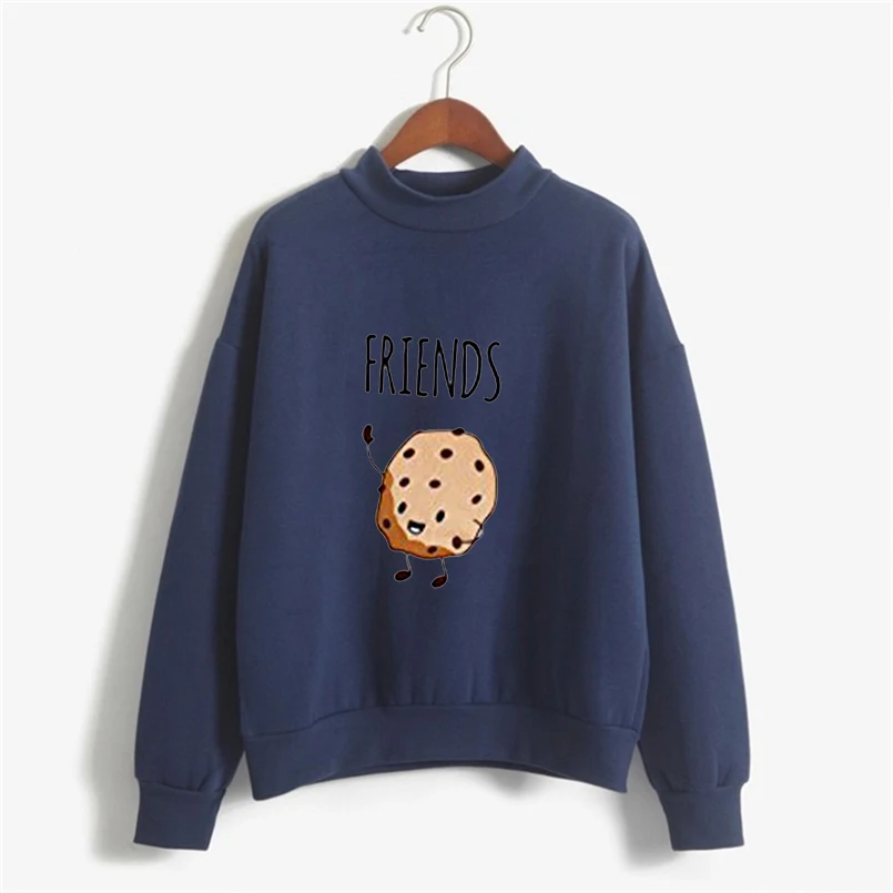 Ladies Fleece Pullover Sister Hoddy Hoodies Best Friend Tops Long Sleeve Sweatshirt for Women