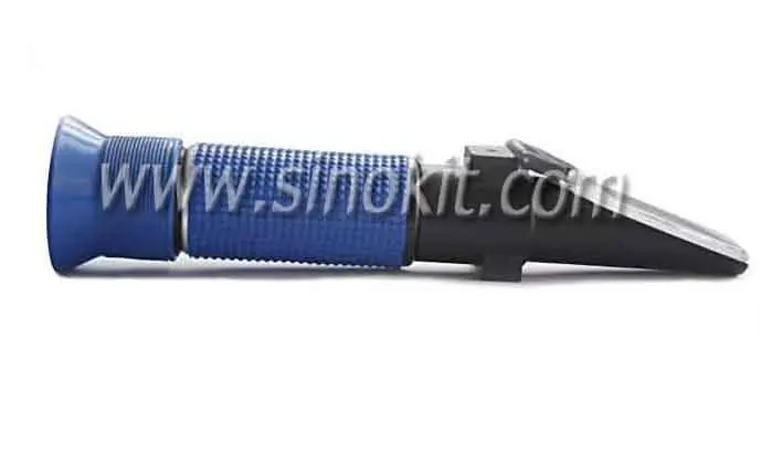Brix 0 to 32% Beer 1.000 1.130sg Hand-held Plastic Material Refractometer P-RSG-100ATC Blue | Инструменты
