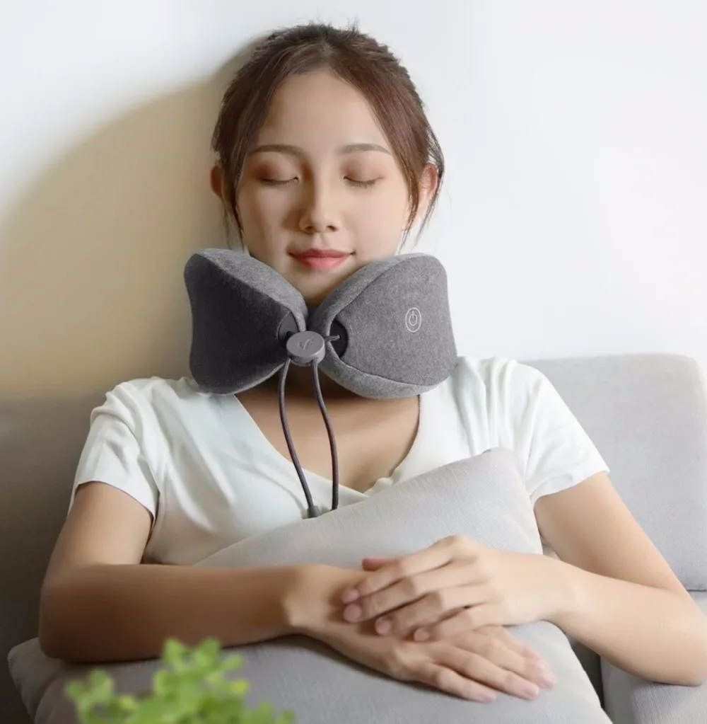 Массажная подушка Xiaomi Mijia LF для шеи массажер расслабления мышц Подушка сна офиса