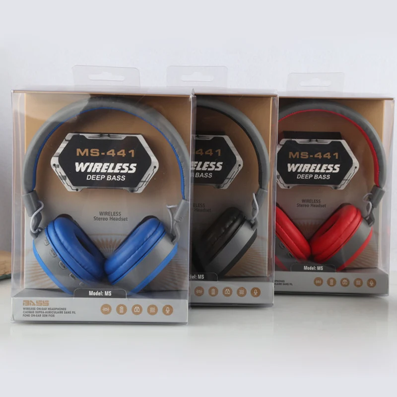 

New product bluetooth V4.2 stereo headphones wireless bluetooth headset fold headphone with microphone for phone iPhone PC