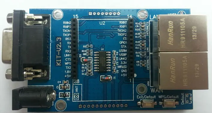 Glyduino Uart WIFI модуль последовательный порт HLK SCM (одночиповая Micyoco) RM04 упрощенная