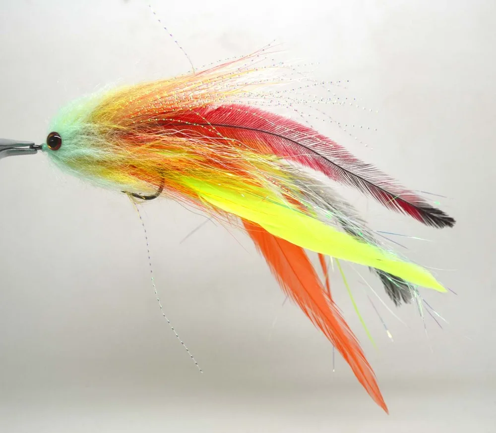 6 &quotфорель лосось Steelhead Щука Fly Рыбалка стример мухи Новый | Спорт и развлечения