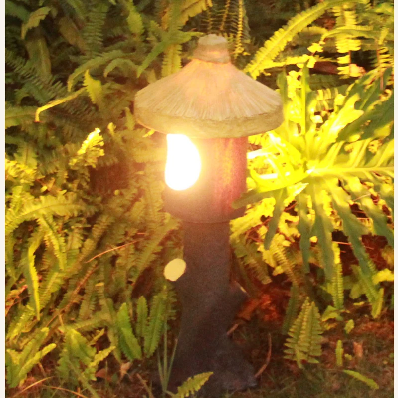 

Pastoralism Outside courtyard lawn stump lamp garden landscape lamp glass steel outdoor waterproof lighting waterproof fixtures