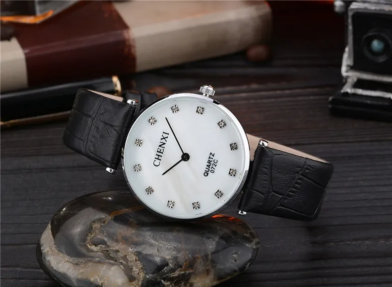 Роскошные часы от ведущего бренда модные кварцевые парные Классические