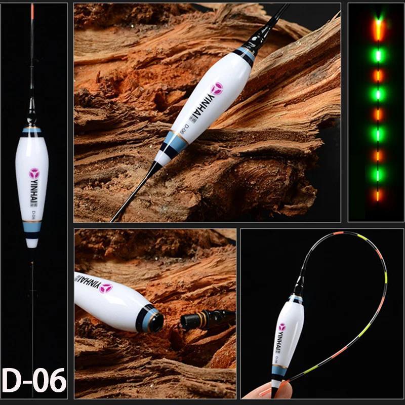 WLPFISHING Brand New Fishing Floats Luminous Floats Night Light Fishing Best Choise Nano Plastic Material Fishing Bobbers Gifts