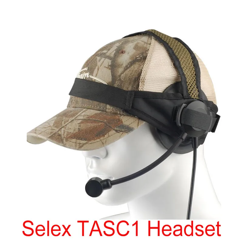 Z-TAC Selex TASC1 гарнитура с военным стандартным штекером тактические наушники (Z 028)