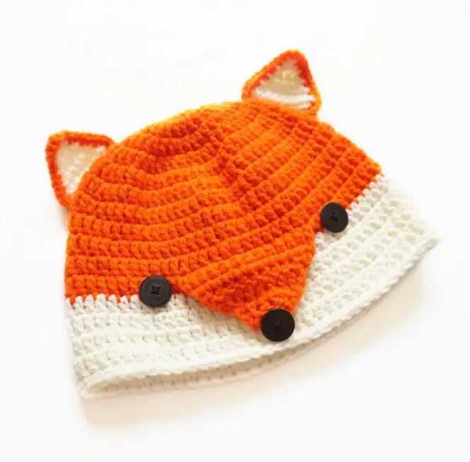 

Fashion Baby Children Cap Warm Winter Christmas Hats Knitted Wool Hemming New Unisex Boy Girl Kids Toddler Infant