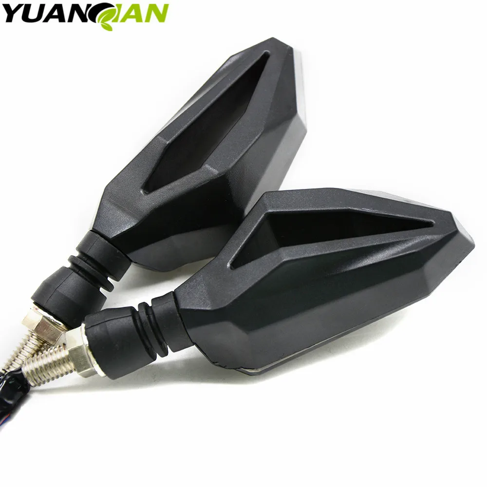 2018 Универсальный светодиодный индикатор поворота мотоцикла Световой указатель