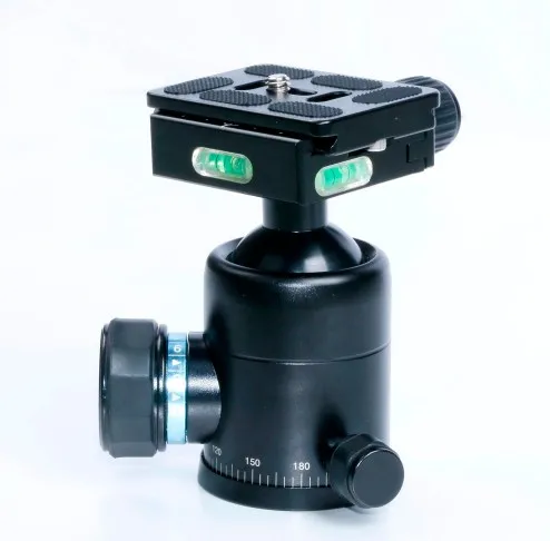 

Tripod ball head for photography Panoramic photo Good quality ball head 60mm quick release plate of Arca Swiss Specification