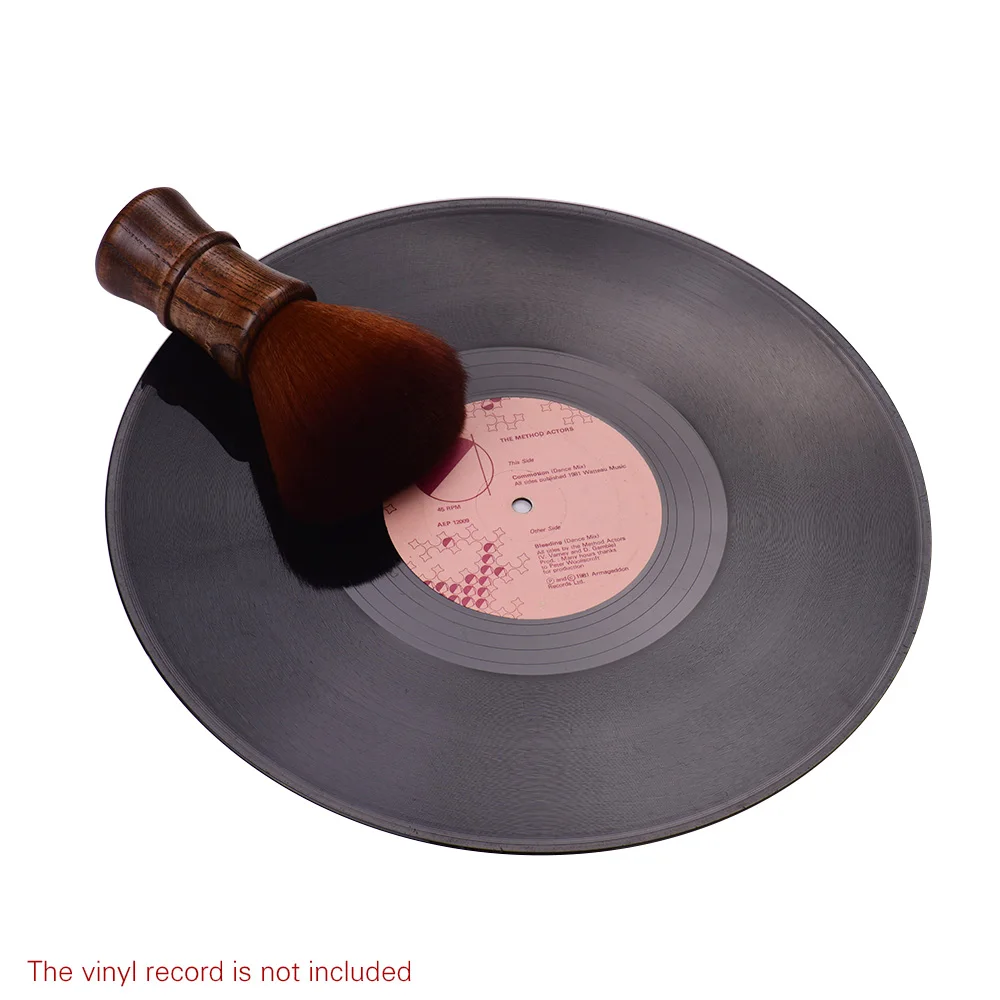 Электрическая вращающаяся щетка для проигрывания музыки LP чистки виниловых