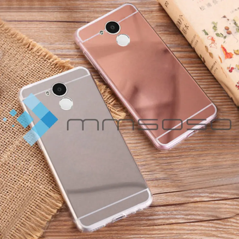 Чехол для Huawei Honor 6A 6C Pro роскошный зеркальный чехол из ТПУ телефона Мягкая