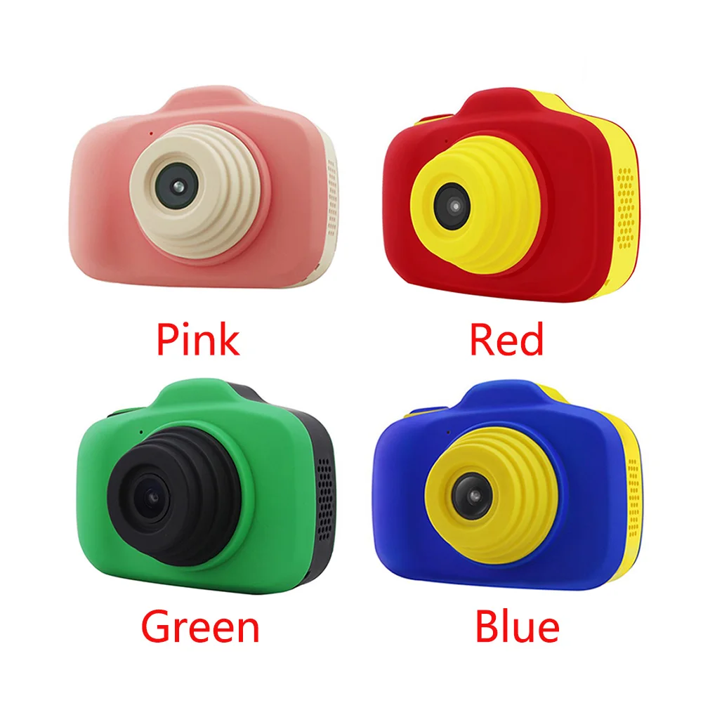 2 3 дюймов HD экран аккумуляторная цифровая мини камера дети мультфильм Милая