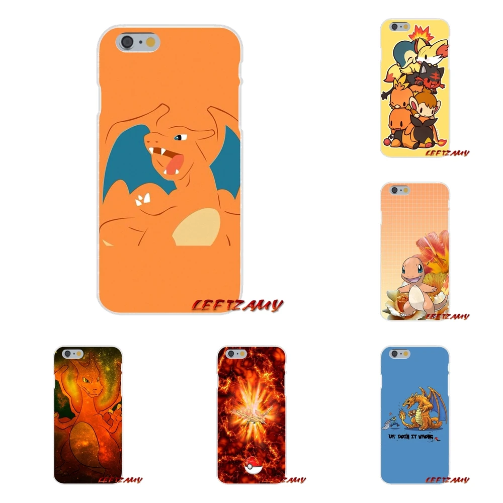 Soft Transparent Shell Case For Motorola Moto G LG Spirit G2 G3 Mini G4 G5 K4 K7 K8 K10 V10 V20 V30 Flexible Charmander Pokemons | Мобильные