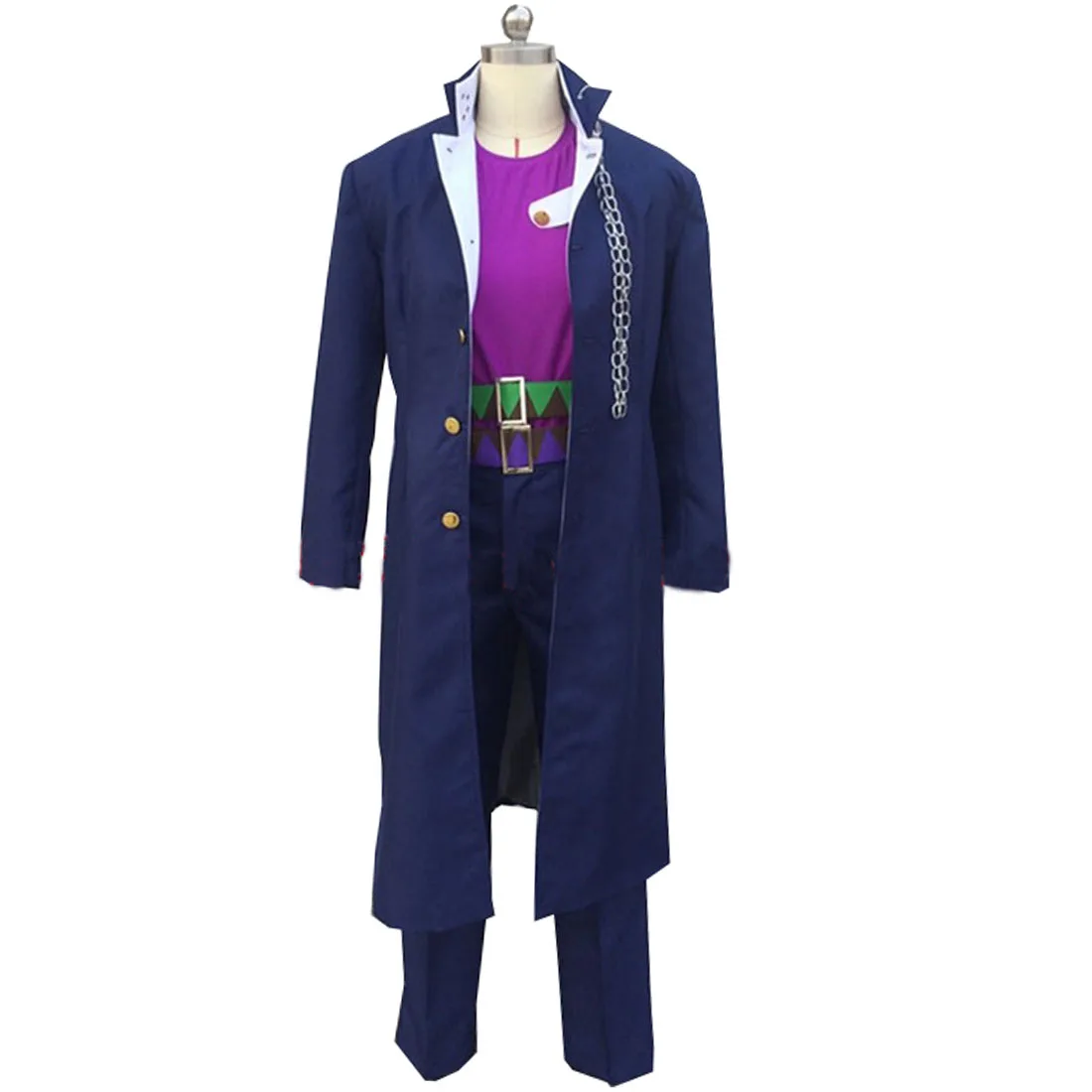 Костюм для косплея унисекс из аниме невероятные приключения Джоджо полный