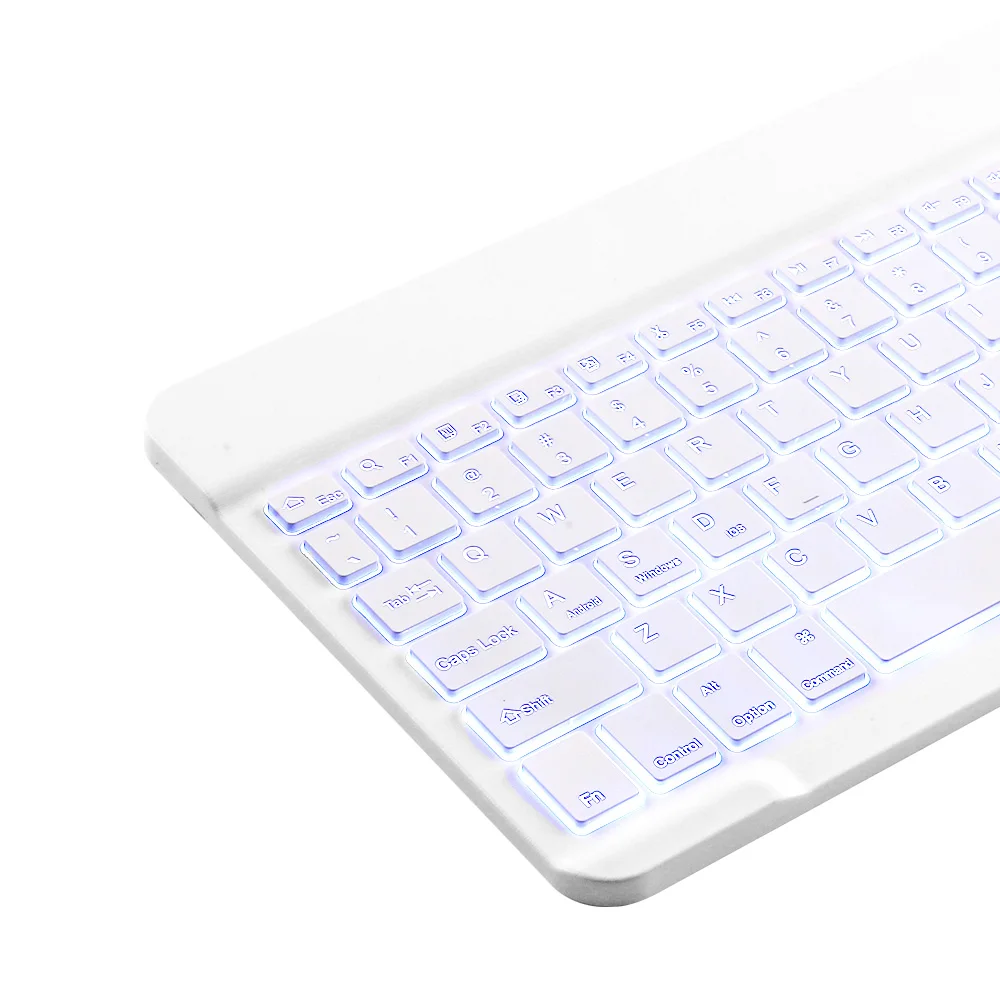 Для iPad 10 2 2020 8th ультратонкий 7 цветов подсветка Беспроводная Bluetooth клавиатура