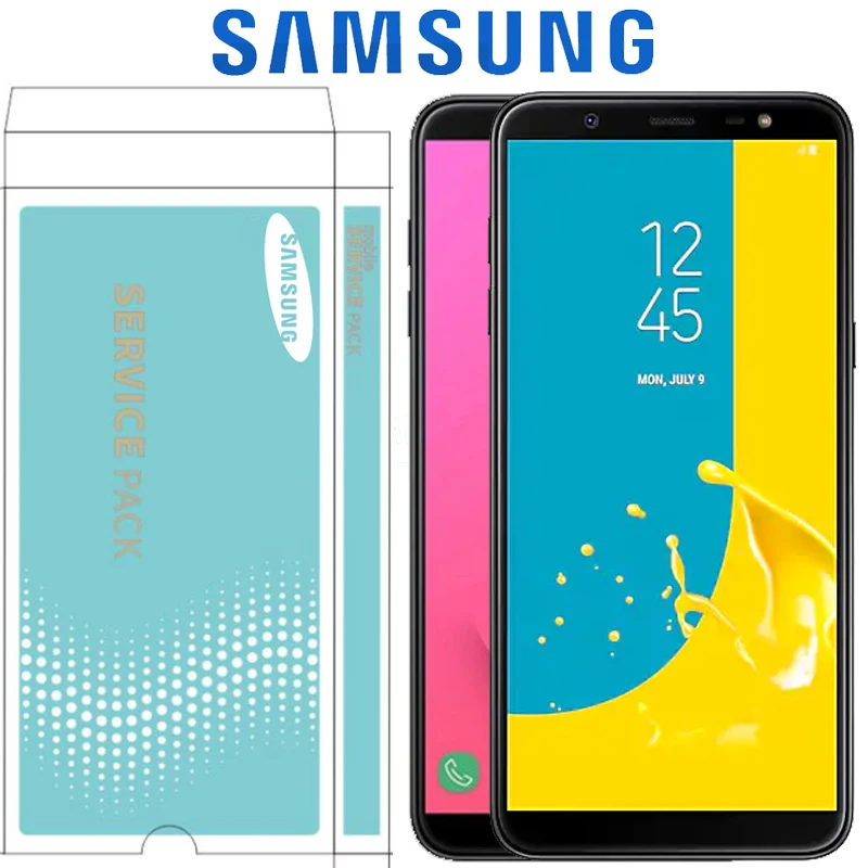 Оригинальный 6 0 ''Super AMOLED LCD для SAMSUNG GALAXY J8 2018 дисплей J810 кодирующий