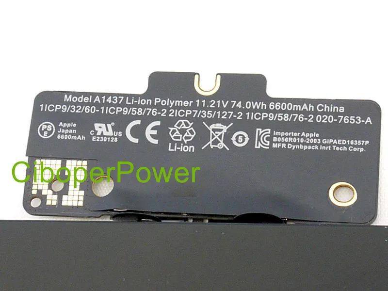 Original NEW A1437 Battery for Retina 13&quot A1425 MD212 MD213 2012 year | Компьютеры и офис