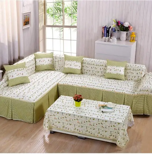 Sofa cover full package everything set combination cloth art sofa the back of a chair towel hand | Дом и сад