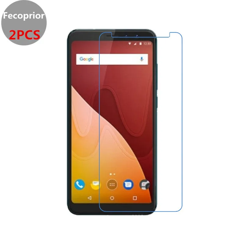 Fecoprior 2PCS/Lot View Tempered Glass For Wiko XL Prime Screen Protector HD Protective Toughened Hard Film | Мобильные телефоны и