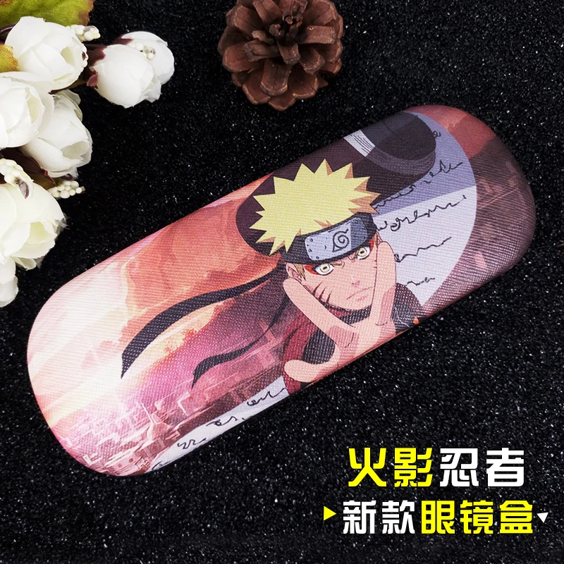 Naruto Различные аниме очки чехол s Fate/stay night sword art online Студенческая Личность Простой свежий Чехол для очков - Цвет: Naruto