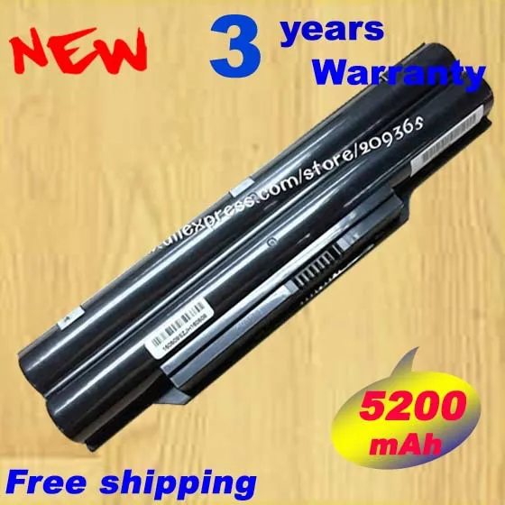 6 Cell Аккумулятор для ноутбука Fujitsu LifeBook A532 AH532 AH532/GFX FMVNBP213 FPCBP331 FPCBP347AP P567717-01 |
