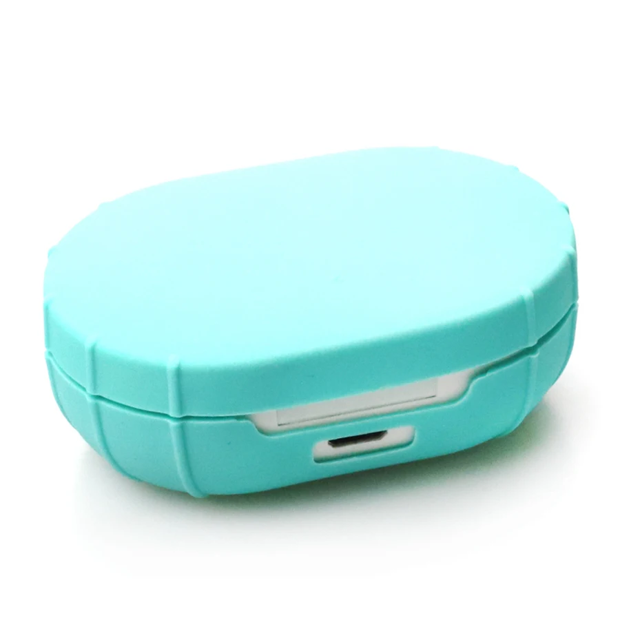 Силиконовый чехол для Xiaomi Mi AirDots Youth Edition беспроводные наушники TWS зарядный Мягкий