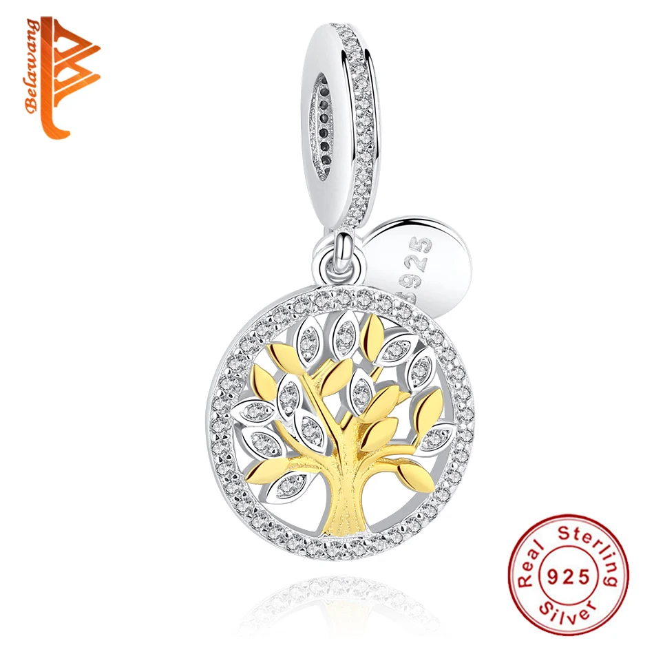 Новый Настоящее 925 стерлингового серебра Подвеска в виде генеалогического