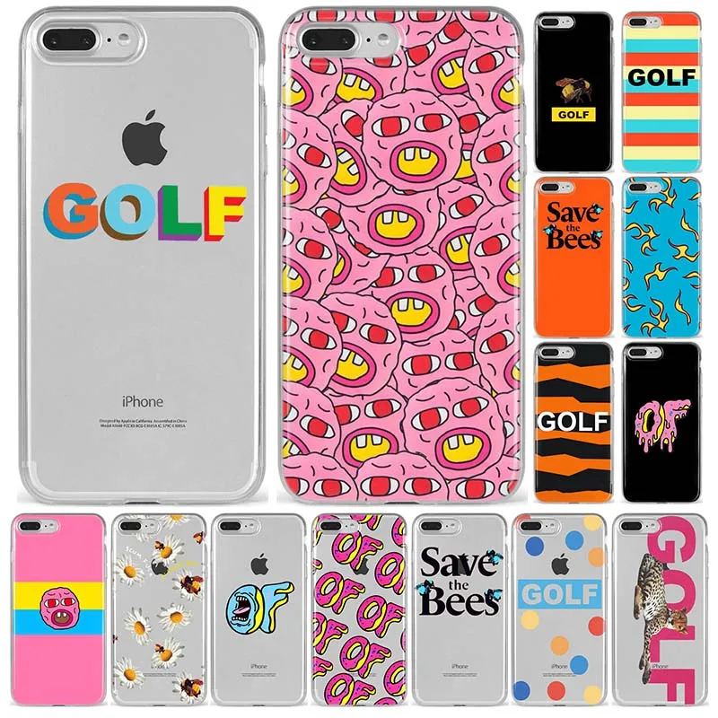 Golf Wang Tyler Creator Odd Future Santa Cruz Soft Silicone TPU phone Case For iPhone 12 13 6s7 8 Plus X XS XR XS 11 MAX Pro
