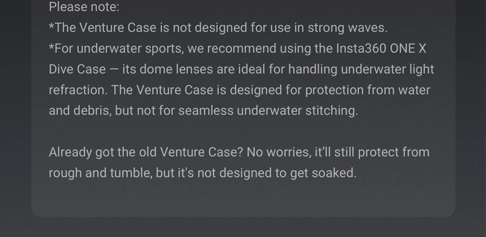 Insta360 ONE X Venture Case 30 м водонепроницаемый глубина защитный чехол Подводные детали для Insta360 ONE X аксессуары для экшн-камеры
