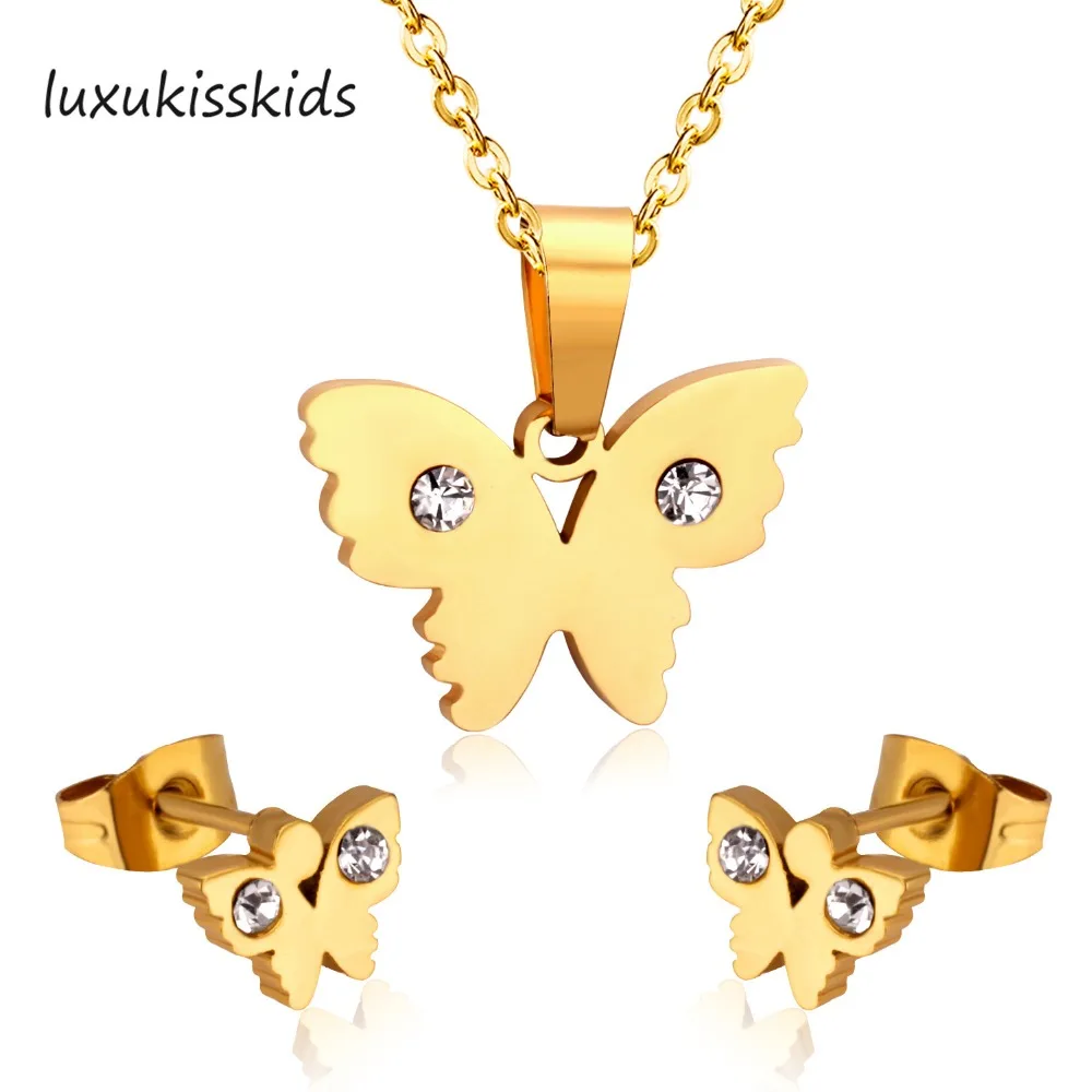 Женский комплект украшений LUXUKISSKIDS Свадебный из колье и сережек в африканском