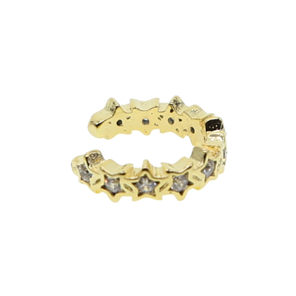 Рождественские подарки запонки со звездой серьги AAA white bling cz милый подарок для