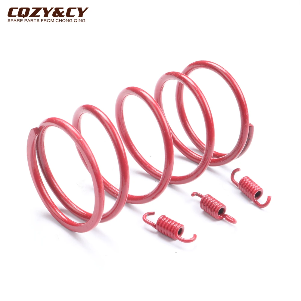 

3 sets SCOOTER HIGH PERFORMANCE CLUTCH AND TORQUE SPRINGS 1000RPM 1500RPM 2000RPM for GY6 50cc 80cc 100cc 139QMA 139QMB 4T