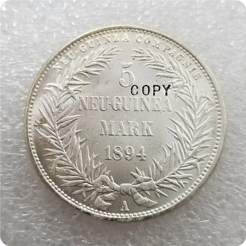 Памятные монеты с 5 знаками Германии новая коллекция в 1894 году коллекционные | Дом