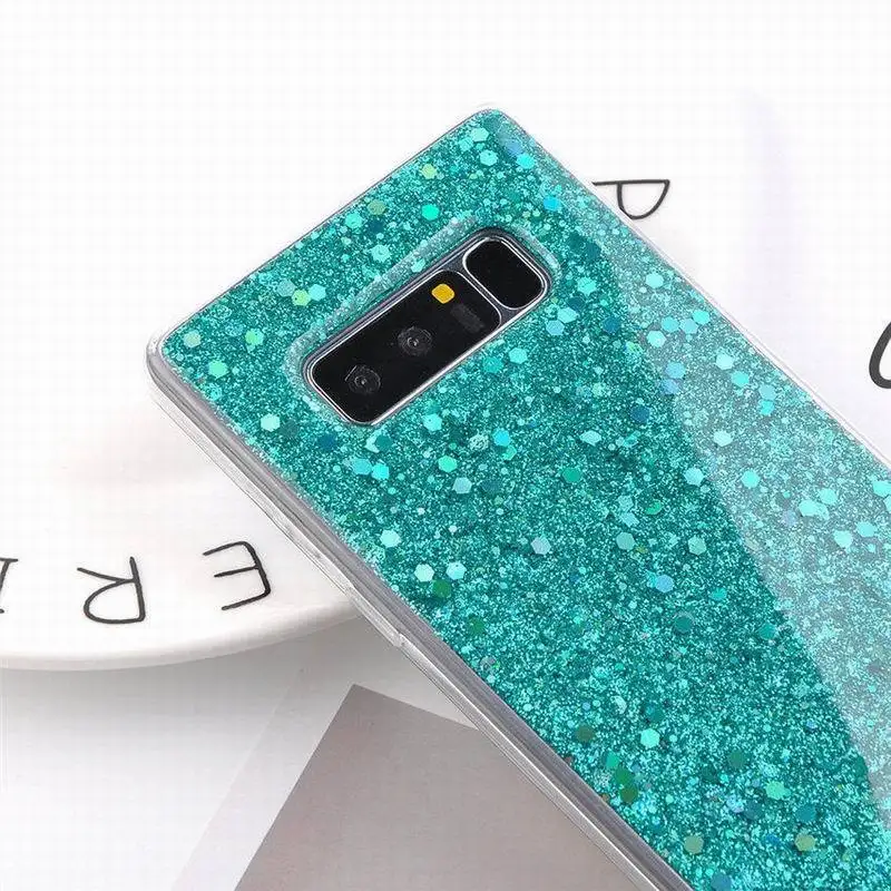 Bling Glitter Case For Samsung S20 S21 FE S22 S23 Ultra S10 Plus A51 A71 A31 A32 A13 A14 A52 A53 A54 5G Soft Silicone Cover