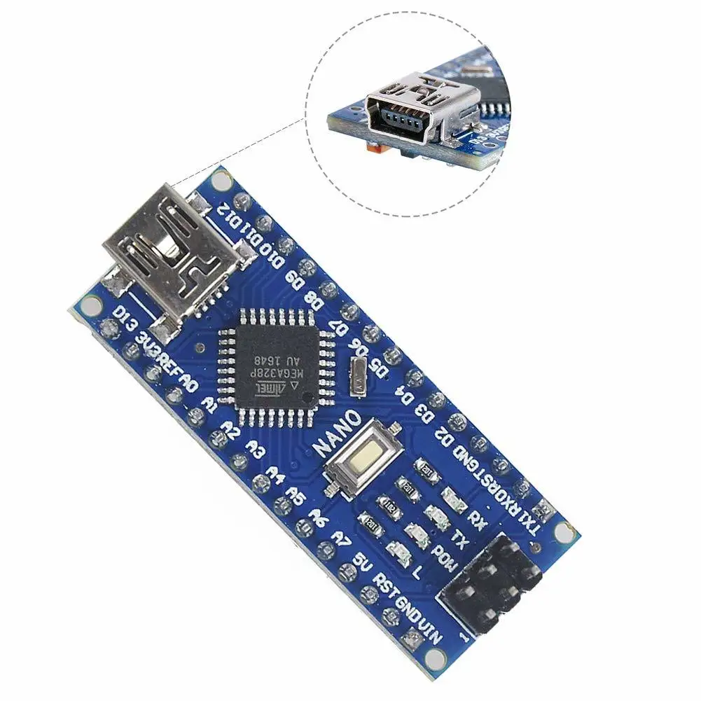 Модуль V3.0 Atmega328p 5 в 16 МГц Ch340g микроконтроллер с чипом макетная плата Usb-кабель для