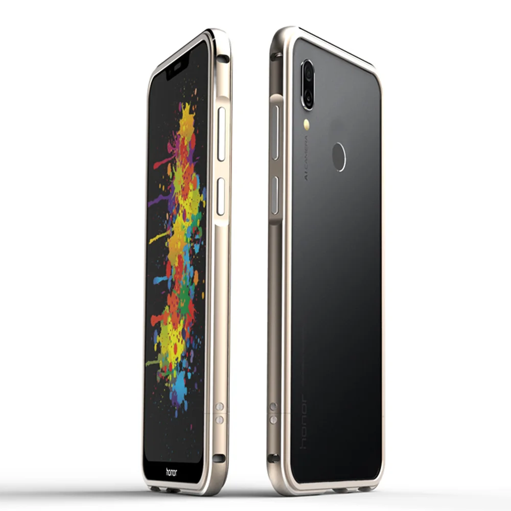 Золотой Чехол для huawei Honor play 6," huawei Honor play, бампер, защита, Роскошный Алюминиевый металлический каркас для huawei Honor play, чехол для COR-L29 - Цвет: Золотой