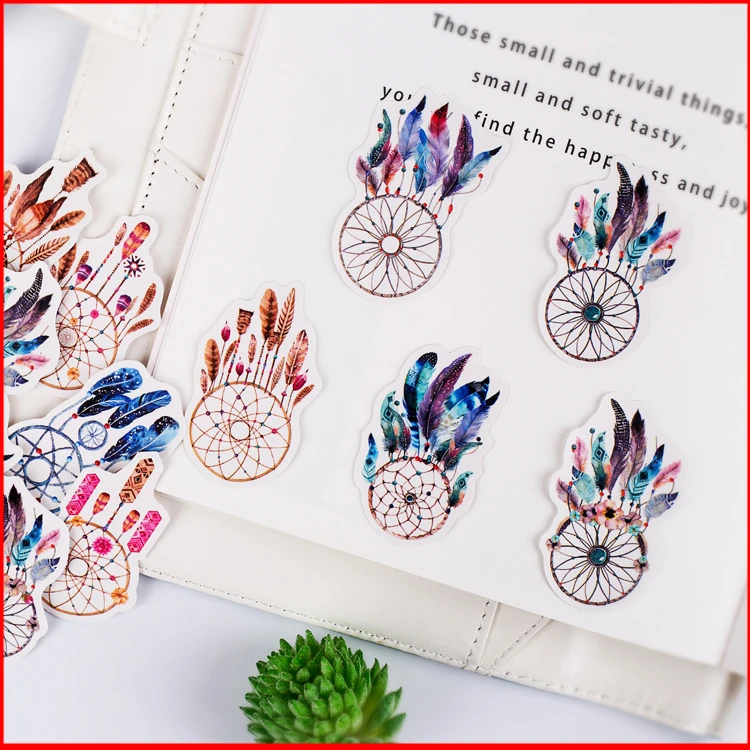 17 шт. удачи винтажный персонализированный альбом для стикеров Скрапбукинг