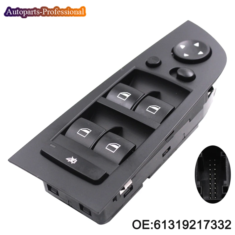 

61319217332 Left Driver Side Window Control Switch Fits For BMW E90 E91 325i 328i 330i Car Accessories