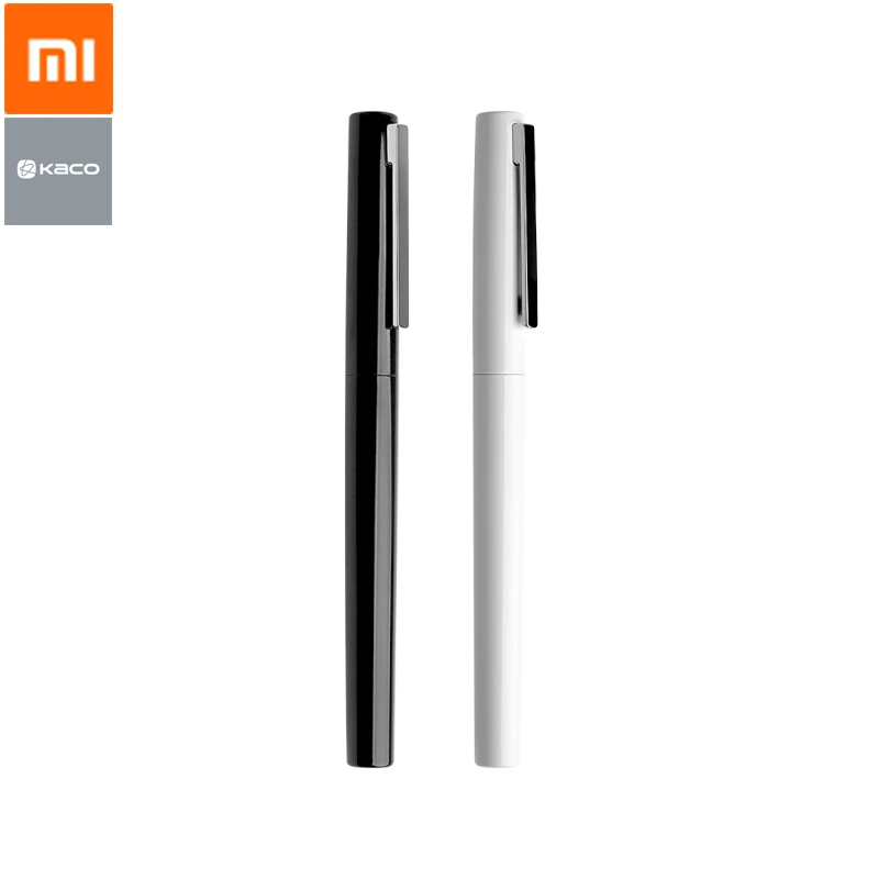 Xiaomi Mijia Kaco BRIO авторучка Цельнометаллический корпус ручки два способа орошения чернил оснащен Шмидтом поглотитель чернил