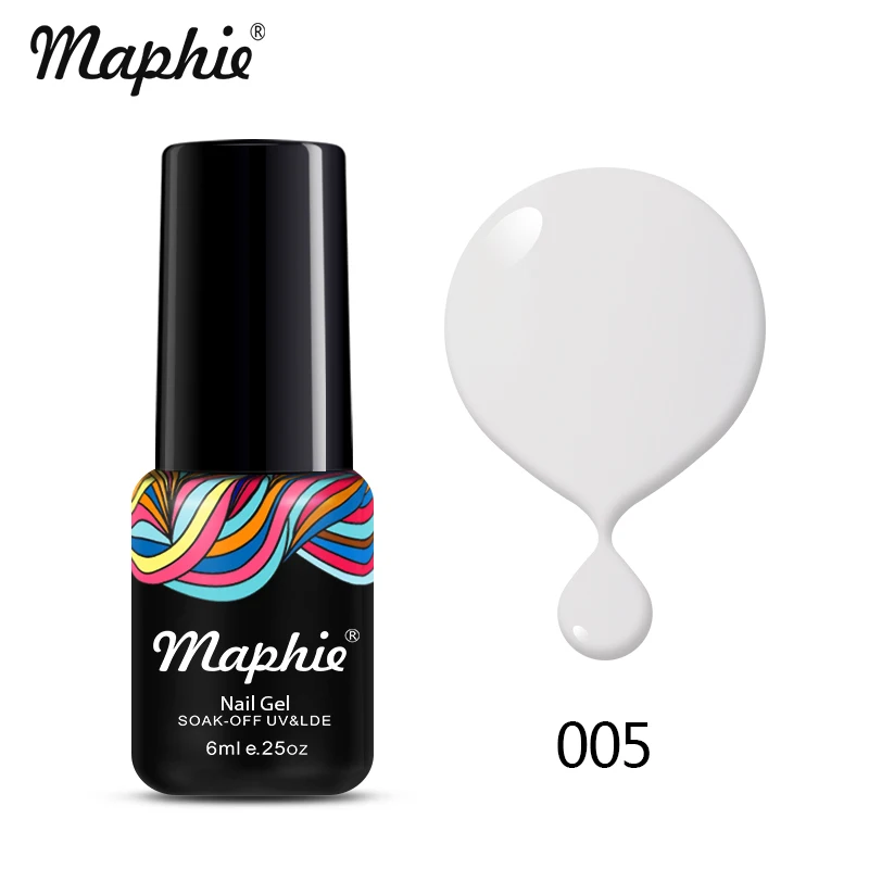 005 Maphie 6 мл бриллиантовый блеск с ультрафиолетовым свечением Гель-лак для ногтей великолепный блеск светодиодный лак для ногтей лак для нейл-арта розовый цвет УФ Гель-лак для ногтей - Цвет: 005