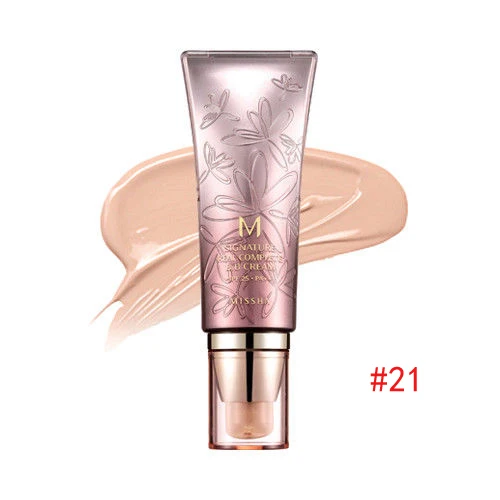21 MISSHA M Signature Real Complete BB крем 45 г SPF25 PA++ телесный макияж CC крем отбеливающий увлажняющий консилер тональный крем - Цвет: 21