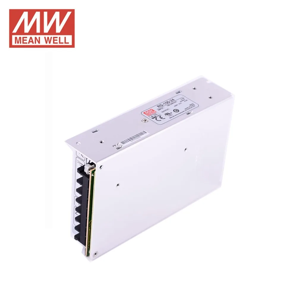 Лабораторный блок питания 24 В RS 100 4.5A 108 Вт Meanwell Импульсный Источник Питания