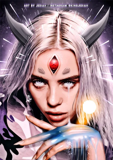 Nordic LXR2407-13 Модульная Картина на холсте с Hd печатью для украшения дома Billie Eilish, настенные картины, современный плакат в скандинавском стиле для гостиной - Цвет: Nordic LXR2407-13