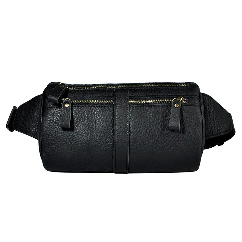 Поясная сумка для мужчин из натуральной кожи высокого качества|hip belt bag|fanny waist